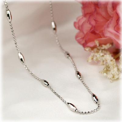 受注生産】ネックレス プラチナ 42cm 4.5g前後 PT850 ( 誕生日  