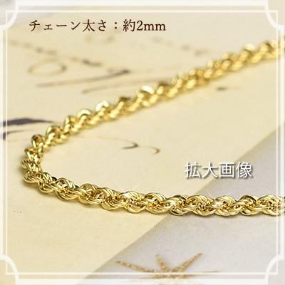 18金 ブレスレット K18 ゴールド 18k パイプロープチェーン 18金 ブレスレット K18 ゴールド 18k パイプロープチェーン