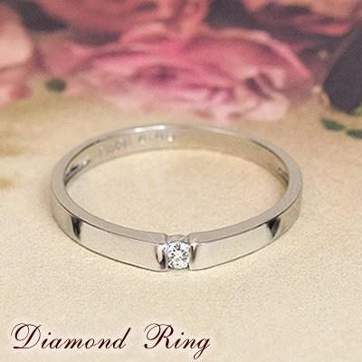 受注生産】リング 指輪 高級素材 プラチナ ダイヤモンドリング PT950 4  