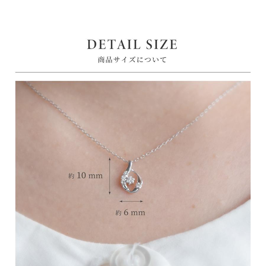 受注生産】ダイヤモンド ネックレス 10金 k10 10k ホワイトゴールド