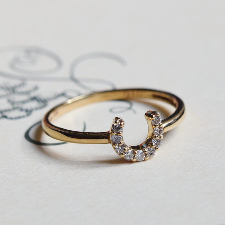 NOJESS K10 ピンキーリング 馬蹄 K10ピンキーリング｜ピンキーリング