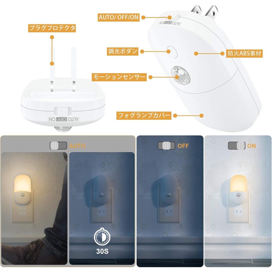 LED センサーライト 室内 人感センサーライト ナイトライト