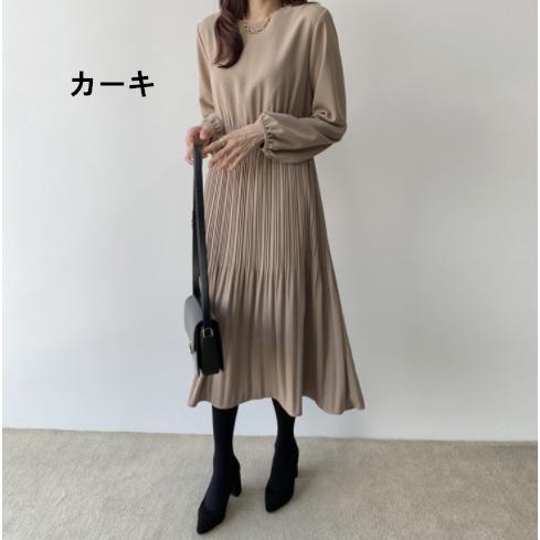 細見え☆着やせ【Ralph Lauren】切り替えロングワンピース 半袖 ウエストギャザー切替ワンピース bel-bs-239 ワンピース 半袖