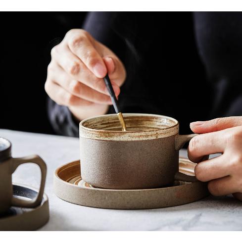 純銅コーヒーカップ＆ソーサーセット nikko食器｜ペアトールコーヒーセット｜カップ/ソーサー