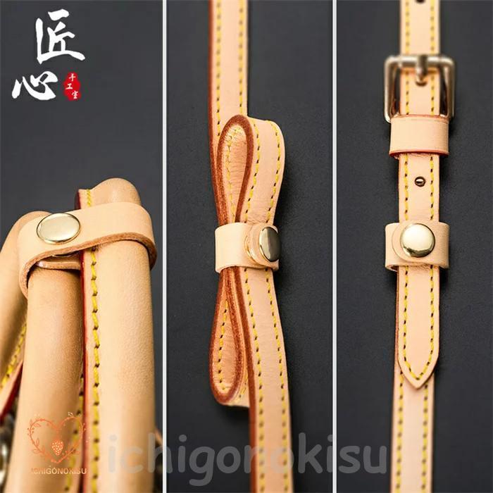 本革バッグ 調整バックル バッグ サイズ 長さ調整 装着簡単 チャーム