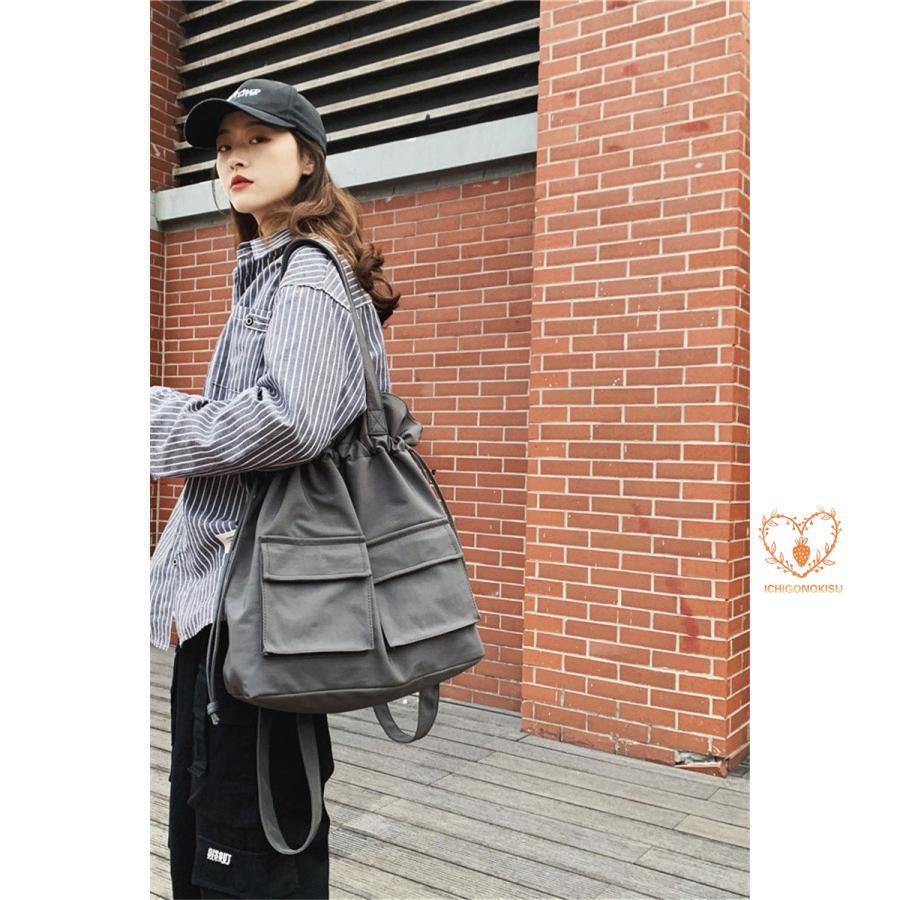 ナップザック リュックサック 大容量 ファッション 韓国風