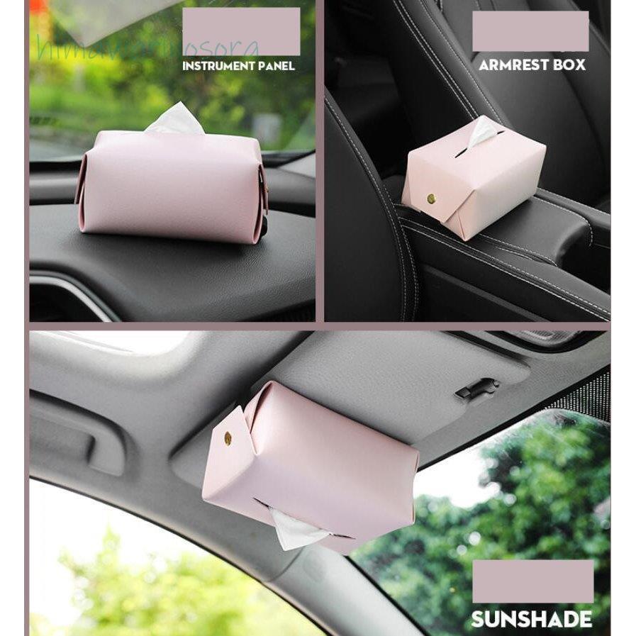 車ティッシュカバー ティッシュケース 車用 室内 インテリア 収納 Puレザー 箱なしティッシュ用 取り外し 防水 Jx0609 Spsn11 イチゴのキス 通販 Yahoo ショッピング