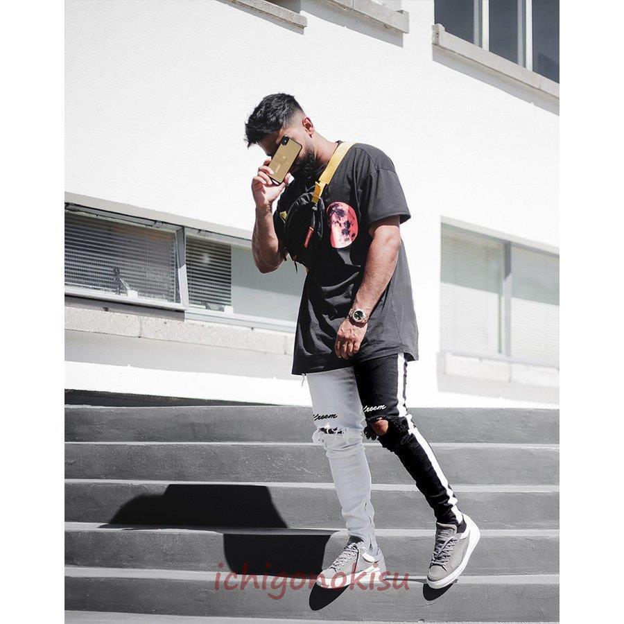 メンズジーンズ ダメージジーンズ スキニーデニム ジーパン デニムパンツ スキニーデニム メンズ ジーンズメンズ 大 Jx0810 Cnnz9 イチゴのキス 通販 Yahoo ショッピング