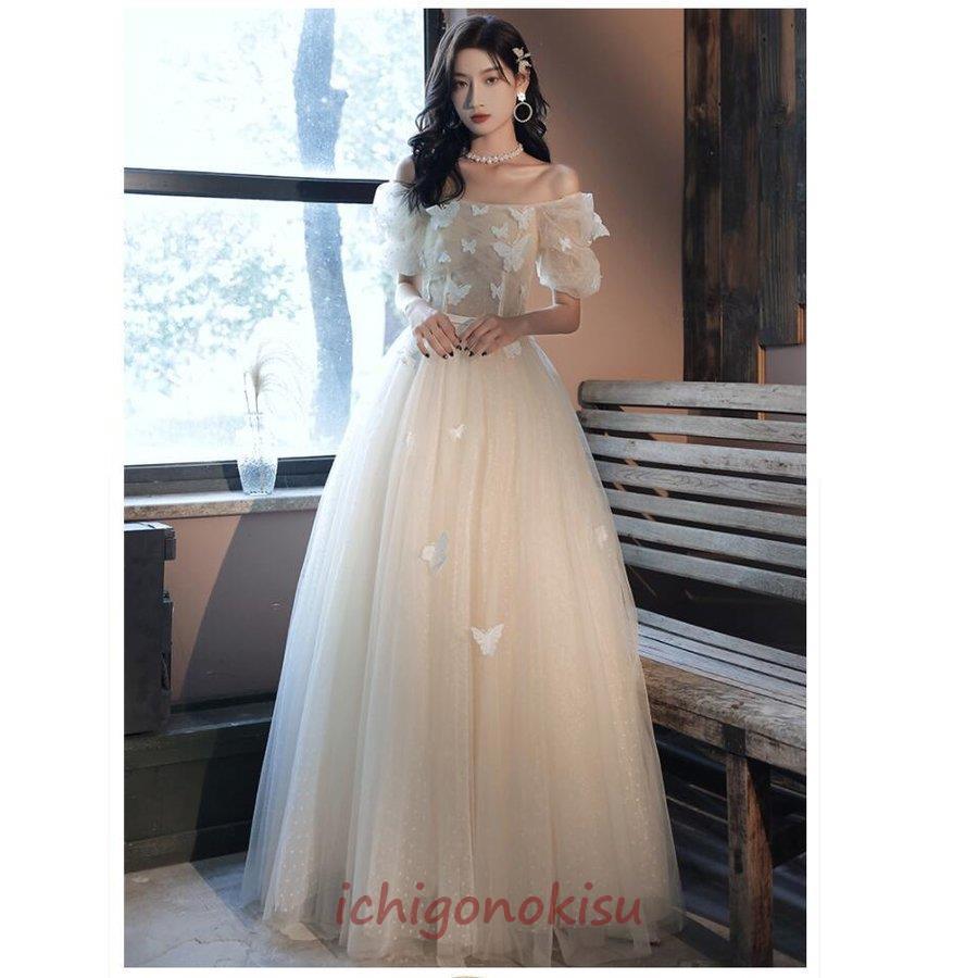 純正販売店舗 ウエディングドレス オフショルダー ロング丈ドレス パーティードレス 代 30代 40代 Aラインワンピース フォーマル 結婚式 披露宴 二次会 お呼ばれ 演奏会 ショッピングサイト Ssl Daikyogo Or Jp