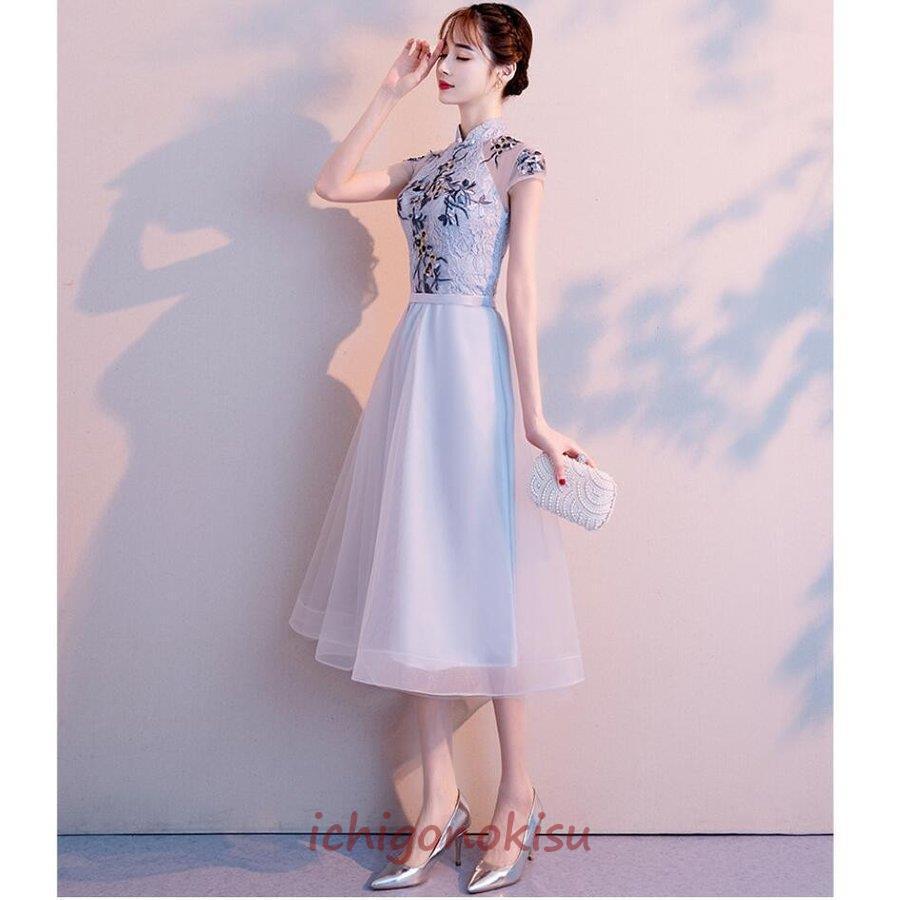 驚きの値段 結婚式 Aラインワンピース カラードレス 花嫁の介添えドレス 袖あり 上品 ミモレドレス ドレス ブライズメイド 二次会 女子会 披露宴 発表会 演奏会 パーティー Aライン サイズ S Pathwaysfl Org