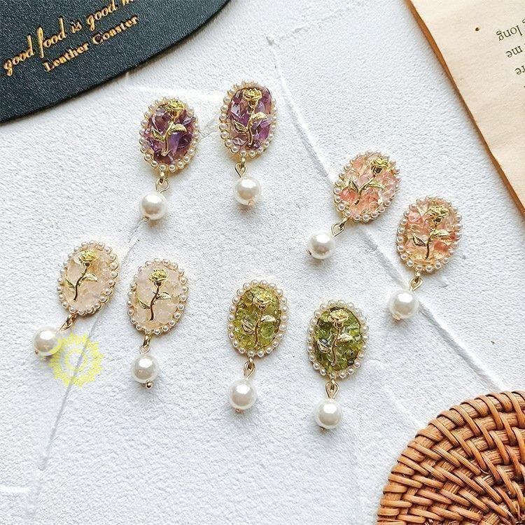 ピアス イヤリング レデイース アクセサリー 復古 バロック ファッション 可愛い 花 ブランド 挟む 40代 50代 30代 フラワー 4色 Xaw 0425 Josp27 イチゴのキス 通販 Yahoo ショッピング