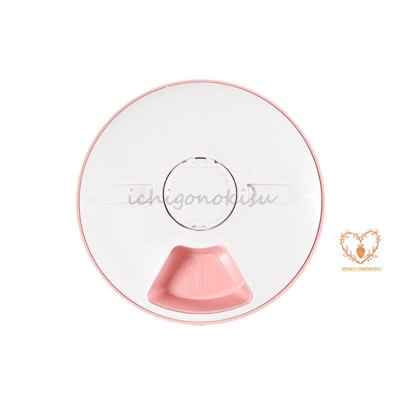 自動給餌器 自動餌やり機 猫 犬用 6食分 タイマー付き 水洗い 操作簡単