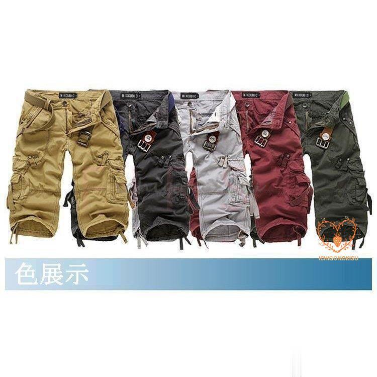 クロップドパンツ メンズパンツ 七分丈短パン ショートパンツ メンズ ハーフパンツ ボトムス イージーパンツ スウェットパンツ ハーフパンツ