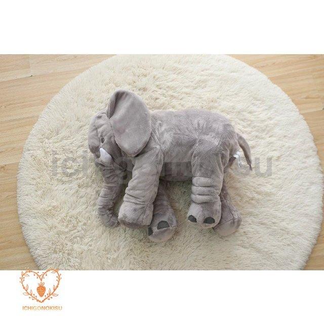 欧米SNSで大！ゾウ リアルぬいぐるみ アフリカゾウ 象 抱き枕