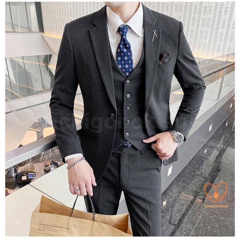 3ピーススーツ タキシードスーツ メンズスーツ ロング丈 ダブルボタンスーツ 結婚式 二次会 成人式 卒業式 就職活 春秋冬 ビジネスフォーマルスーツ 3ピーススーツ タキシードスーツ メンズスーツ ロング丈 ダブルボタン