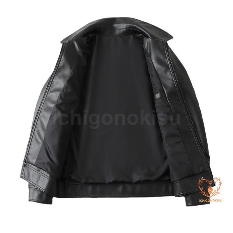 レザージャケット メンズ 革ジャン ライダースジャケット 秋冬 レザージャケット メンズ 革ジャン ライダースジャケット 秋冬