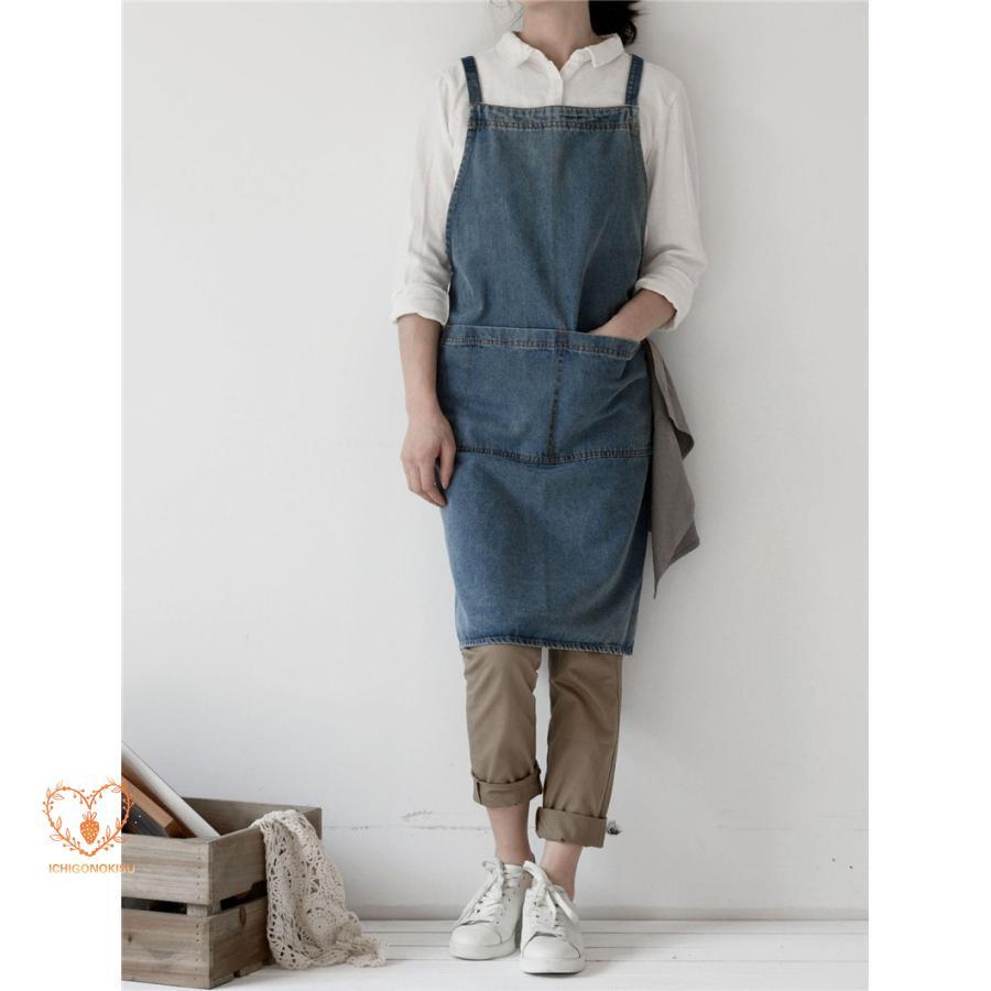 デニム エプロン お洒落 おしゃれ レディース きれいめ ロング ロングエプロン 楽天市場】【あす楽】 エプロン おしゃれ 男女兼用 switch