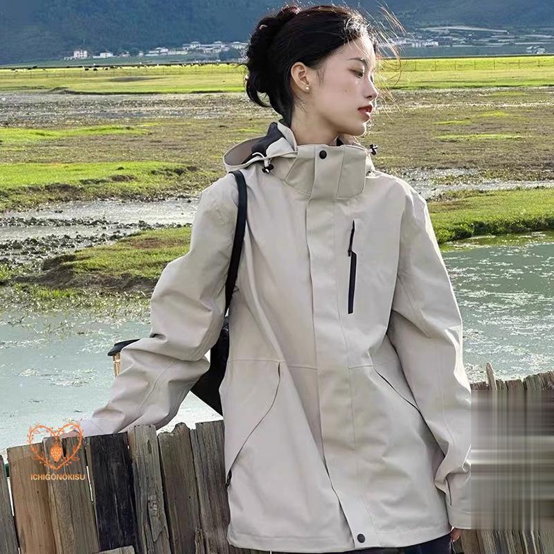 マウンテンパーカー メンズ レディース 50代 40代 裏ボア 登山服 3way 