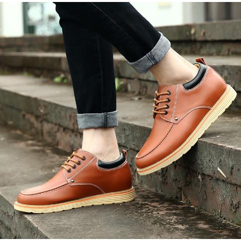 シークレットシューズ メンズ 本革 カジュアル 靴 厚底 スニーカー 背が高くなる靴 革靴 黒 革 セール インヒール 6cmUP 18nx31 シークレットシューズ メンズ 本革 カジュアル 靴 厚底 スニーカー 背