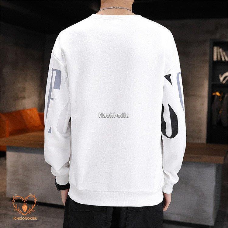 トレーナー メンズ 長袖 プルオーバー 春 秋 トップス 長袖T