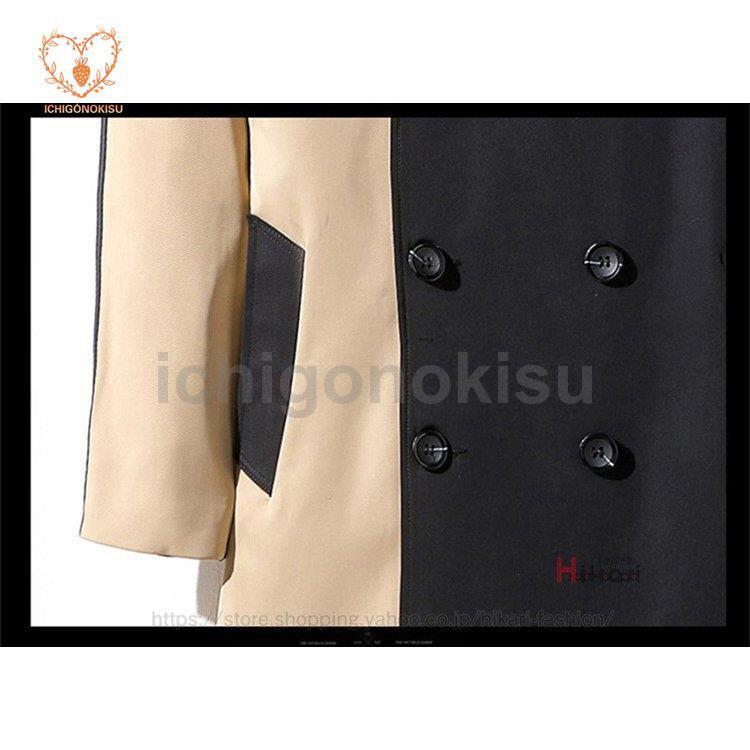 トレンチコート メンズ チェスターコート バイカラー おしゃれ