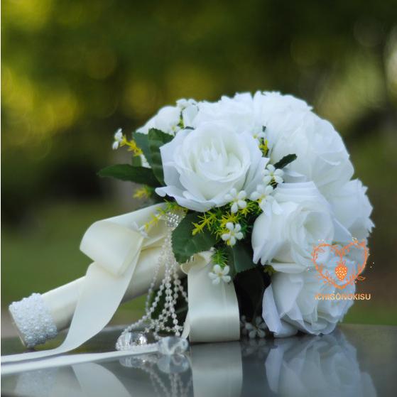 ウエディングブーケ ブートニア 安い 結婚式 ウェディングブーケ 手作り 花嫁 アレンジメント 披露宴 ウェディング用 造花 ブライダルブーケ You0819 Pcm13 イチゴのキス 通販 Yahoo ショッピング