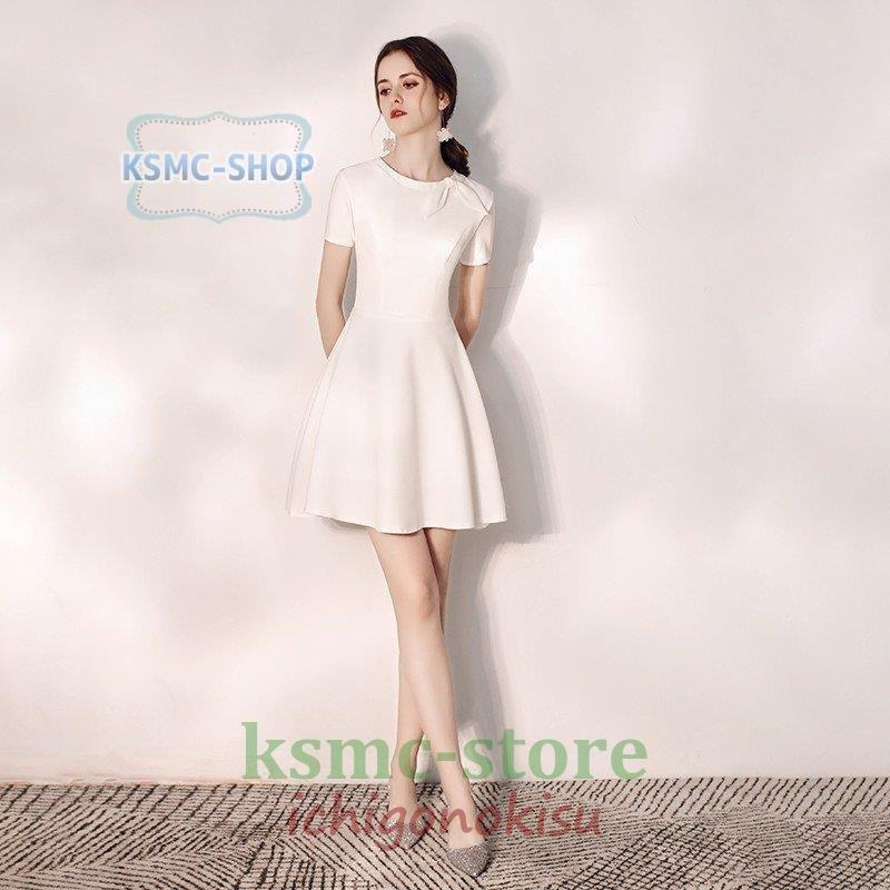 激安 商店街 ミニドレス 白 ウェディングドレス ミニ丈 結婚式 安い ウエディング 発表会 大きいサイズ パーティードレス 二次会 花嫁 コンサート おしゃれ Wedding オンラインストアオーダー Shirleyryan Ca