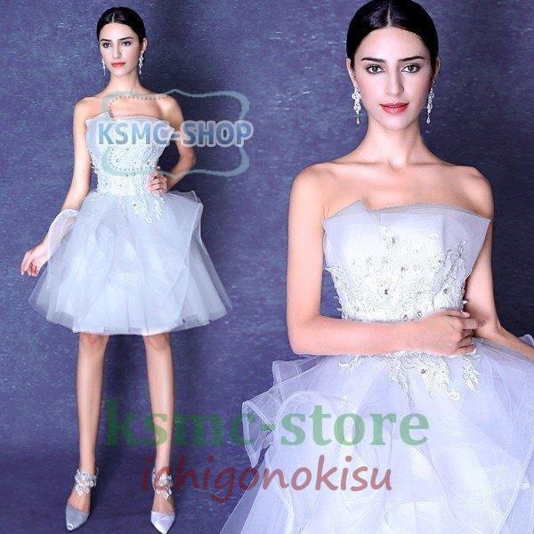 純正人気商品 ミニドレス 白 韓国 結婚式 二次会ドレス 披露宴 ウエディングミニドレス 安い 花嫁 ウェディングドレス ミニ パーティードレス 演奏会 コンサート 発表会 オススメ Superavila Com