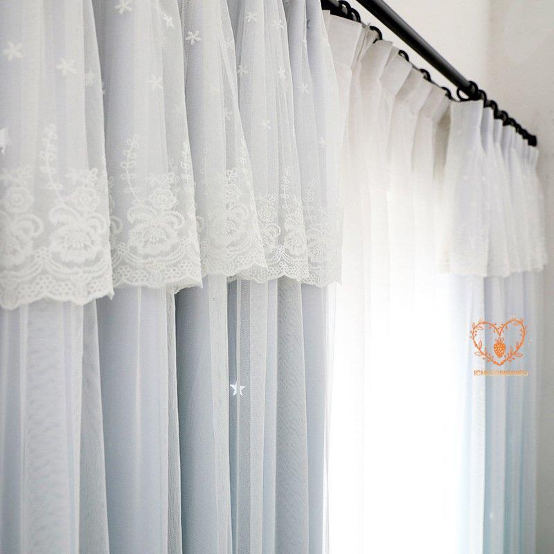 カーテン 遮光 80% レースカーテン 洗濯機可能 安い 遮光 星柄 生地 二重カーテンかわいい 無地 洗濯  北欧風 シンプル 遮光カーテン 一枚 - 2