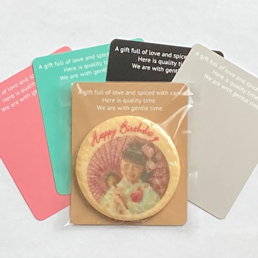 プリントクッキー 直径8cm 5枚セット 写真 フォト イラスト 印刷 オーダー オリジナル 大判 Cp1001 いちごおじさんの洋菓子工房 通販 Yahoo ショッピング