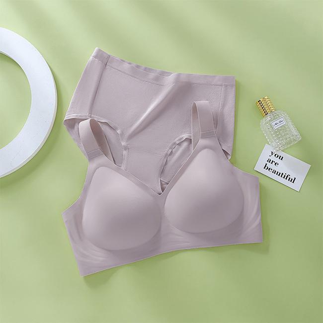 爆買夏用ブラ 上下セット高品質 接触冷感 夏ブラ 涼しい 夏用ブラジャー ノンワイヤー ブラジャー レディース 春夏 軽量 吸汗 速乾 ひびき ...