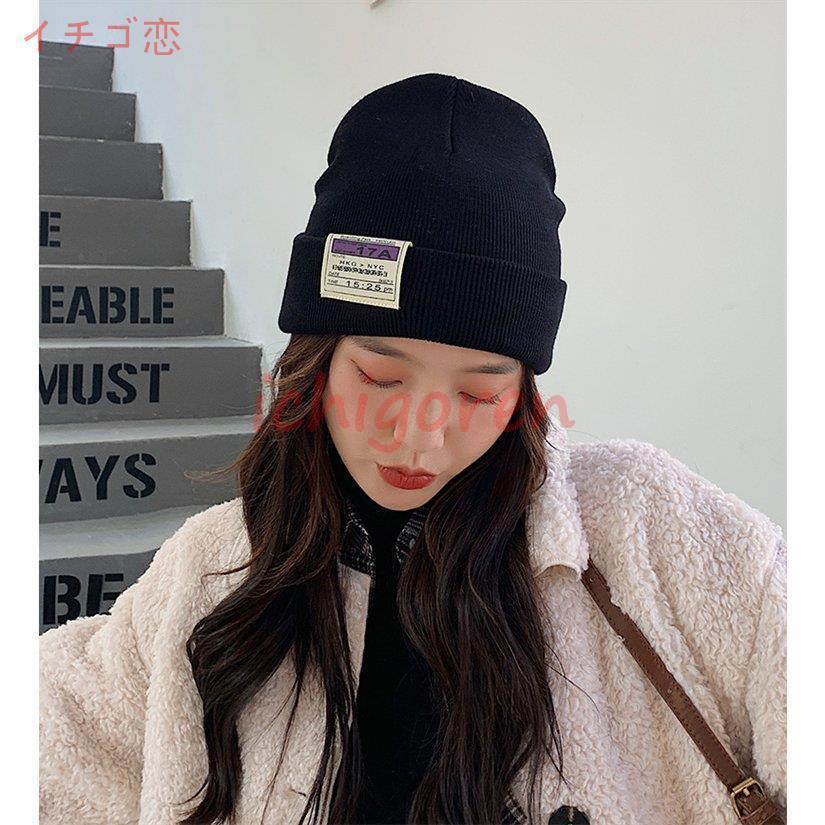 ニット帽 ニットマフラー レディース スキー 自転車 防寒 帽子