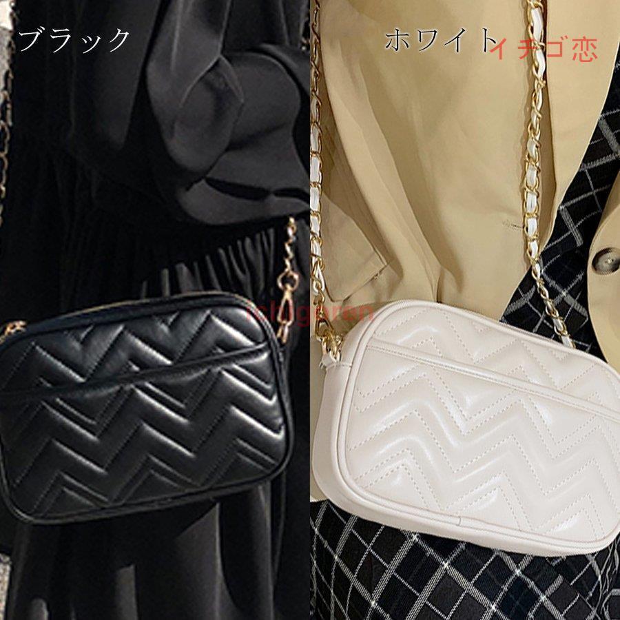 チェーンバッグ レディース キルティング ショルダーバッグ