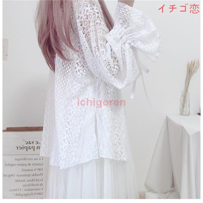 レースカーディガン レディース カーディガン 森ガール コーディガン