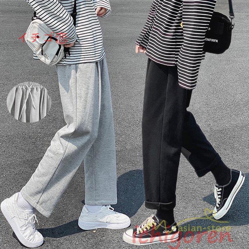スウェットパンツ メンズ スウェット レディース 黒 無地 ダンスパンツ ボトムス パンツ スリム チノパンツ イージーパンツ ストレート ヨガ ゴム 九分丈 Icr0601 Asur679 イチゴ恋 通販 Yahoo ショッピング