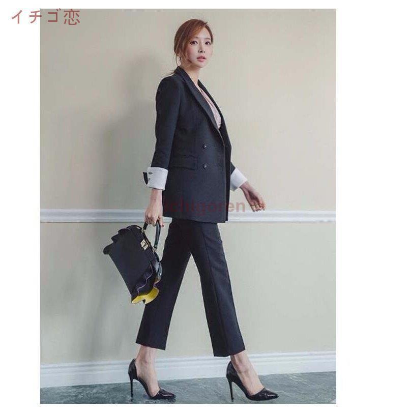 レディース パンツスーツ 入学式 卒業式 卒園式 スーツ 母 説明