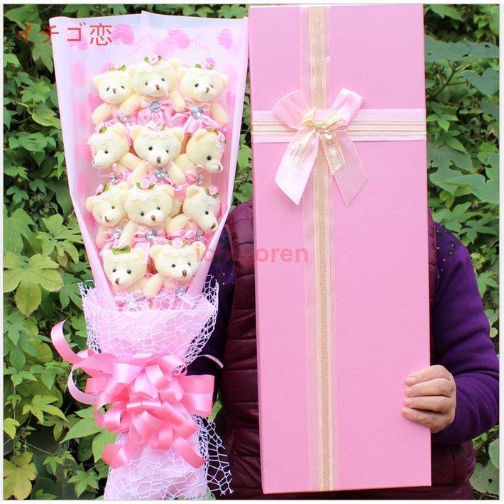 イチゴ恋愛の花束 Rose束プロポーズ カーネーション バラ ローズ 女性 母 退職祝い 花 敬老の日 お祝い 贈り物 サンタ プレゼント ギフト 愛の 告白 希少