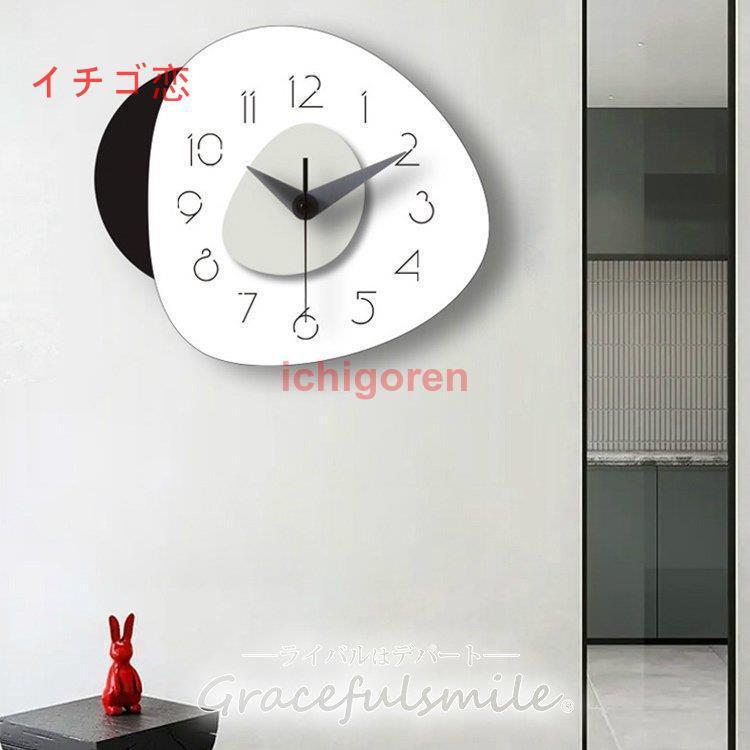 壁掛け時計 おしゃれ 掛け時計 モダン 壁絵 壁画 北欧 音しない 静音 壁掛け時計 かけ時計 かわいい ギフト 掛時計 インテリア時計 Icr0621 Gfxin19 イチゴ恋 通販 Yahoo ショッピング