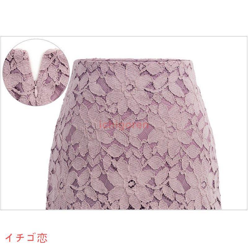 スカート タイトスカート レーススカート 膝丈 ミニ レディース 春 コーデ レース きれいめ ボトムス かわいい 20代 30代 シルエット Aライン 通勤 OL スカート タイトスカート レーススカート 膝丈 ミニ レディース 春