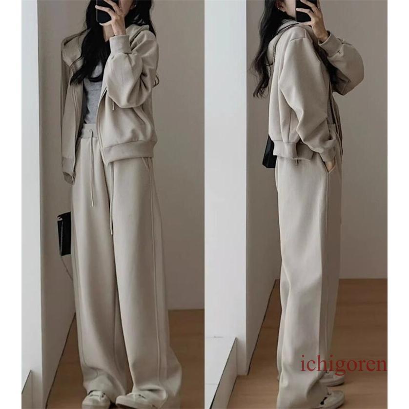 VICTORIA SPORT フード付きスウェット セットアップ ジャージ セットアップ レディース スウェット フード付き 春服