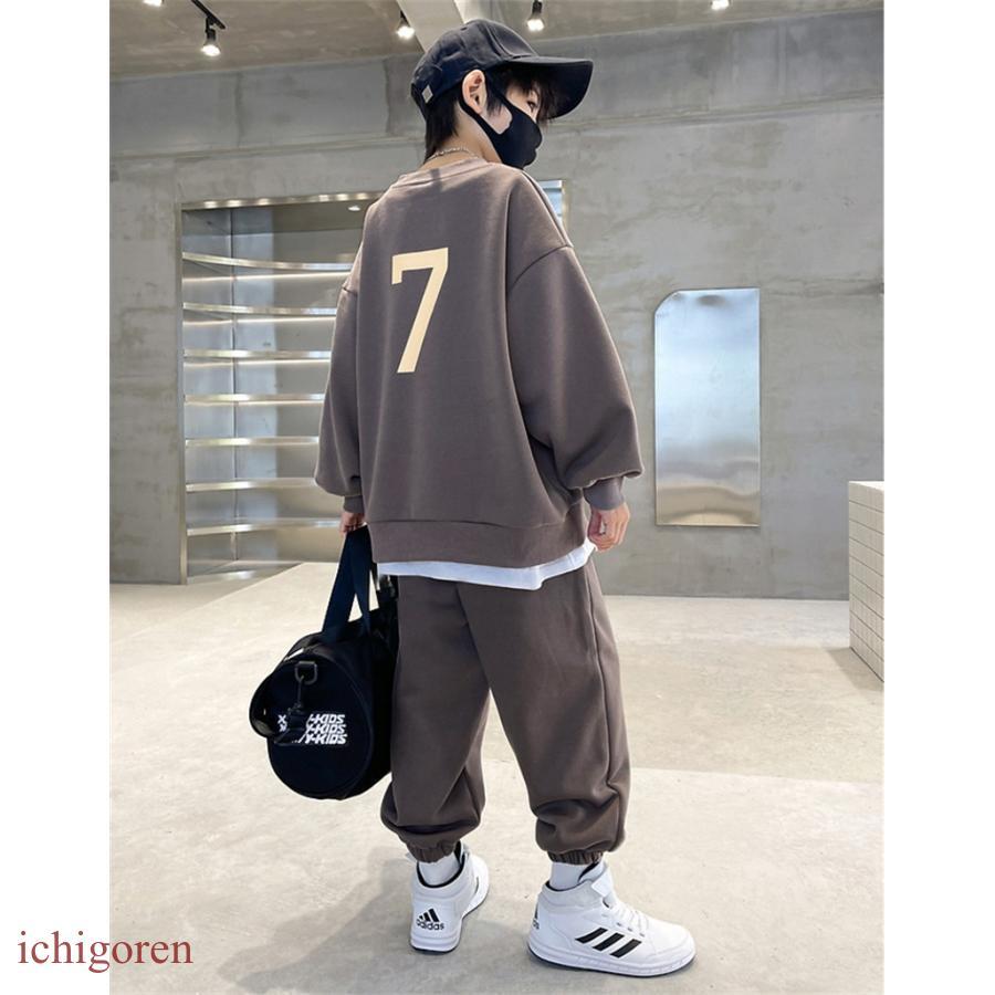 子供ジャージ 上下セット 男の子スウェット 秋 パーカーセット