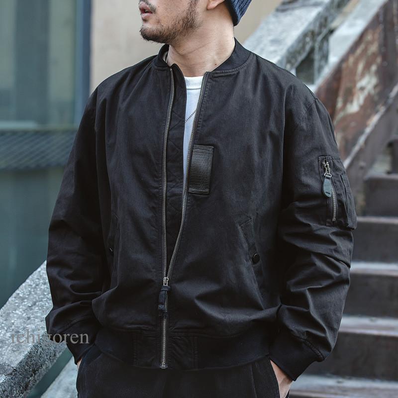 スタジャン メンズ MA-1 ジャケット ジャンパー ロゴ ワッペン 野球服 