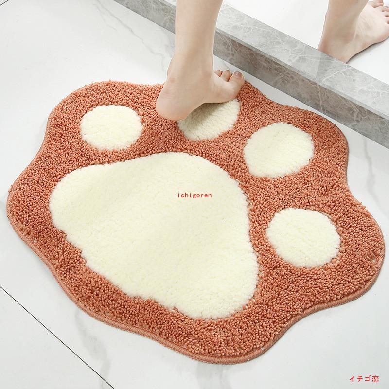 送料無料 玄関マット 猫 ねこ柄 キッチンマット 室内 屋内 滑り止め付き 6 爆買玄関マット 猫 ねこ柄 キッチンマット 室内 屋内 滑り止め付き