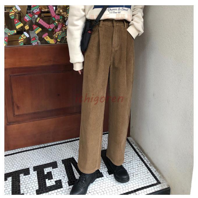 カーゴパンツ レディース コーデュロイ ワイドパンツ 秋 長 カーゴパンツ レディース コーデュロイ ワイドパンツ 秋 長
