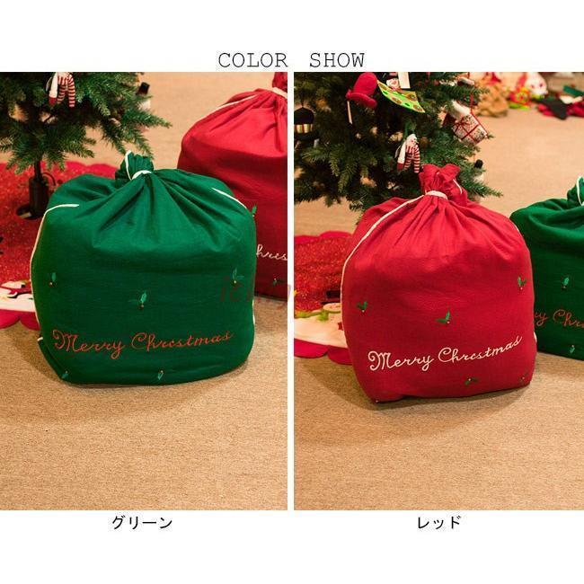 クリスマス 袋 コスプレ グッズ サンタ袋 大きい バッグ コスチューム 道具 演出 パフォーマンス デコレーション パーティー｜ichigoren｜02