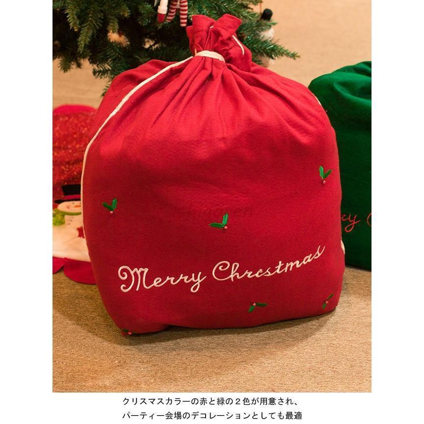 クリスマス 袋 コスプレ グッズ サンタ袋 大きい バッグ コスチューム 道具 演出 パフォーマンス デコレーション パーティー｜ichigoren｜06