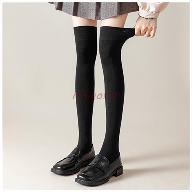 オーバーニーソックス サイハイ ニーハイ 2way ハイソックス ルーズ