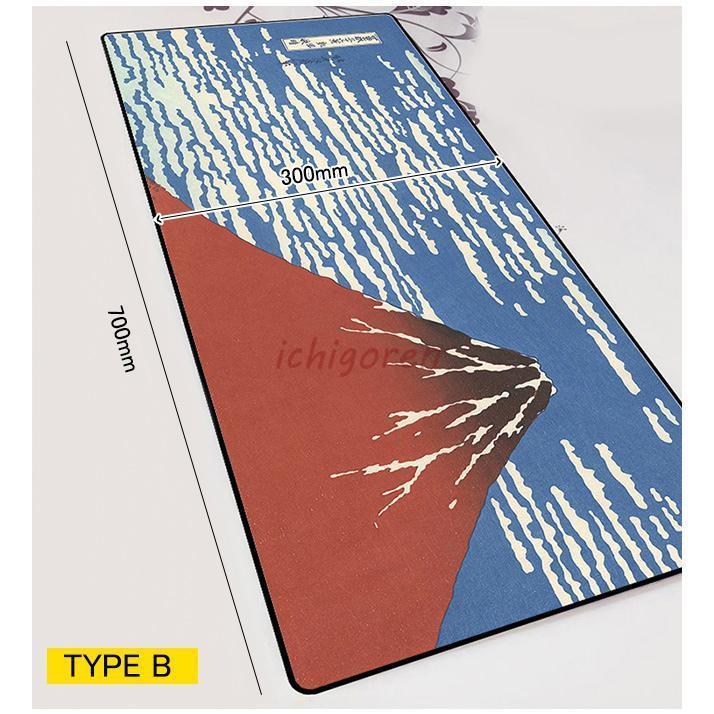 マウスパッド 大型 多用途 キーボードパッドノートパソコン パッド ロングサイズ ゲームパッド700*300mm 2mm 滑り止め 高級感 耐久性が良い おしゃれ｜ichigoren｜05