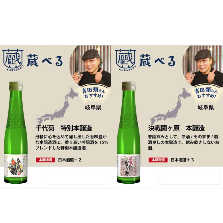 全国の酒蔵飲み比べ 吉田類の蔵べる 26種から選べる12本セット 180ml×12｜ichigou-sake｜14