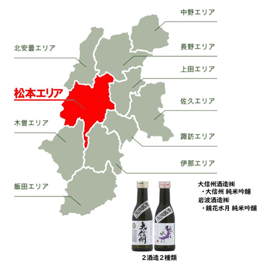 日本酒 岩波酒造 鏡花水月 純米吟醸 180ml 長野｜ichigou-sake｜02